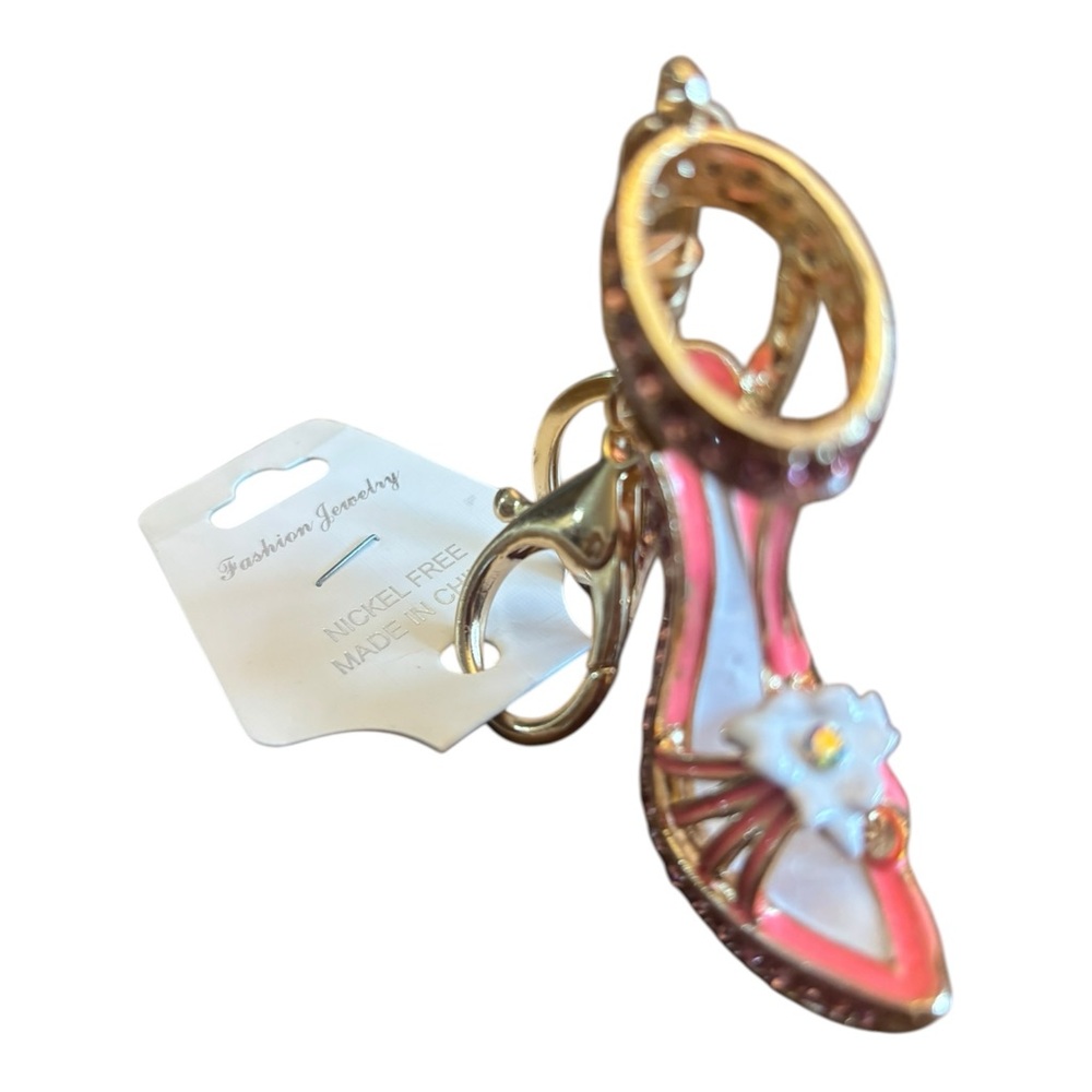 High Heel Purse Charm Keychain